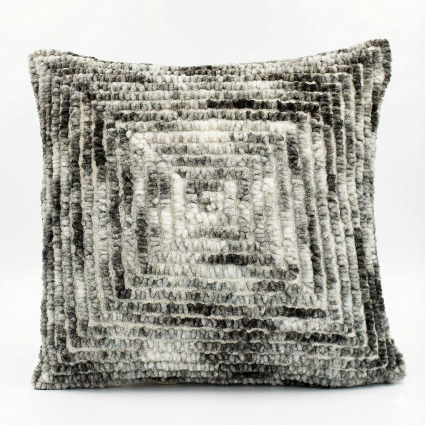 Graphite Labyrinth Cushion