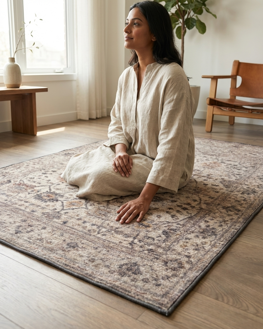 Veda Distressed Rug