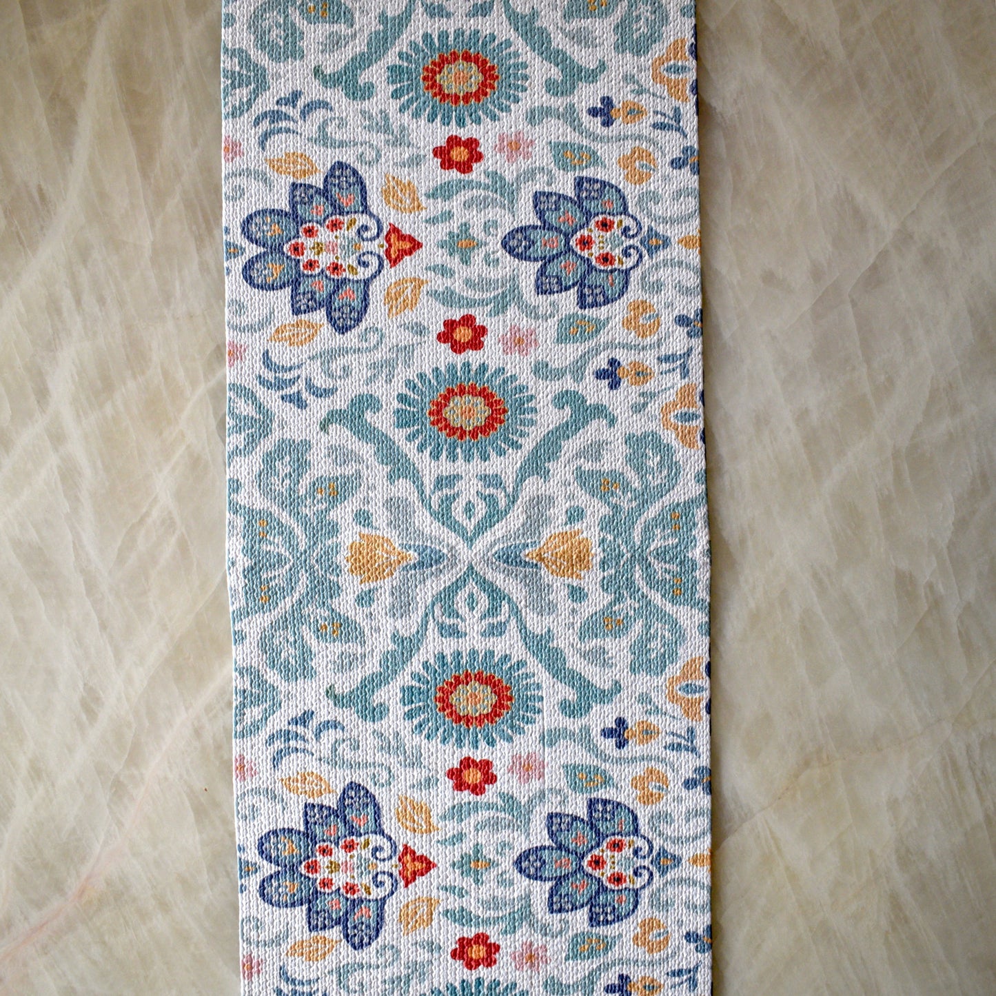 Anaya Aura - Oval Table Runner  (Light Blue)