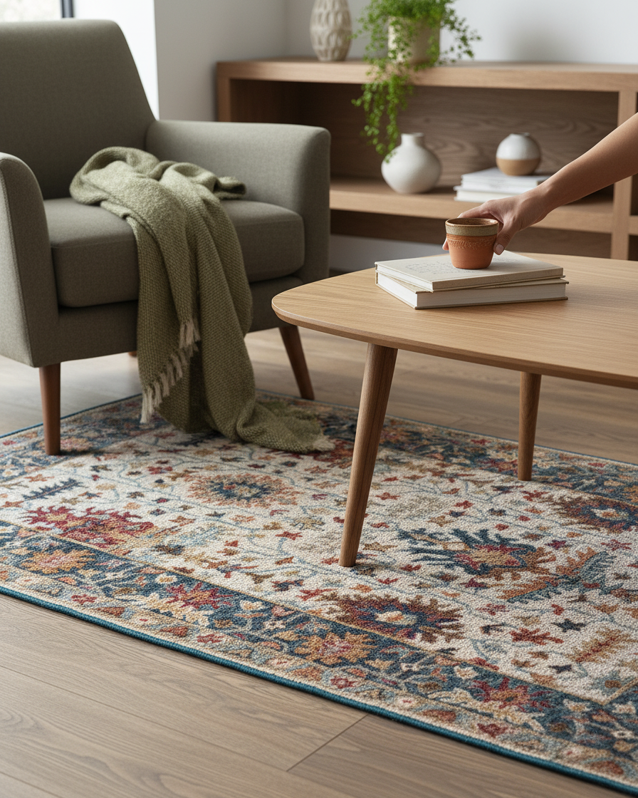 Azure Oushak Rug