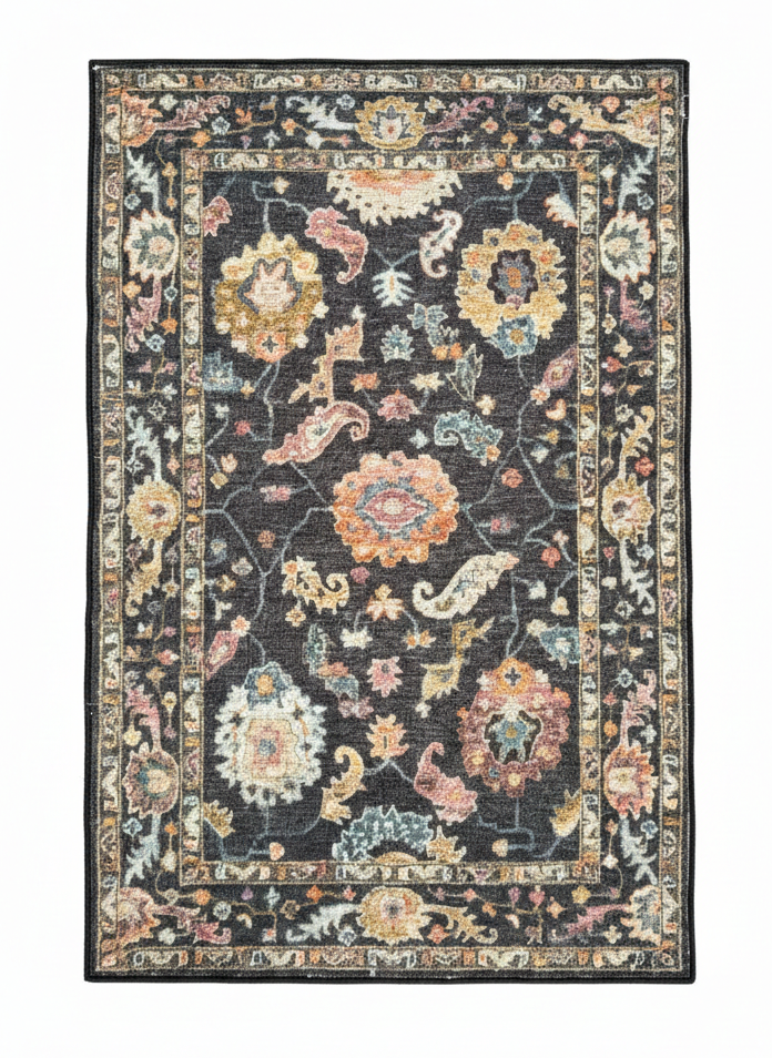 Midnight Dahlia Rug