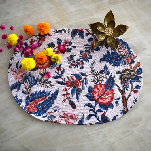 Anaya Aura - Oval Mat ( Floral )