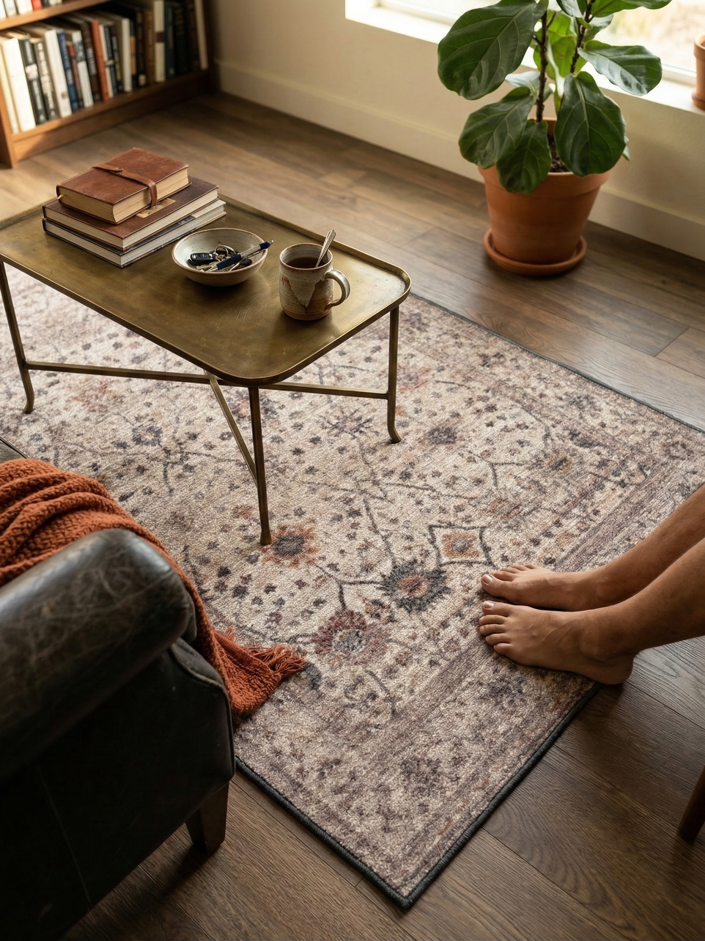 Veda Distressed Rug