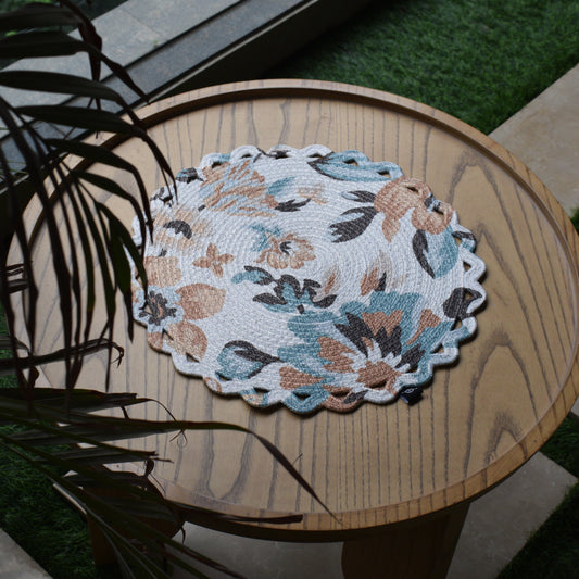 Scallop Bloom Table Mat (Flora-Multi)