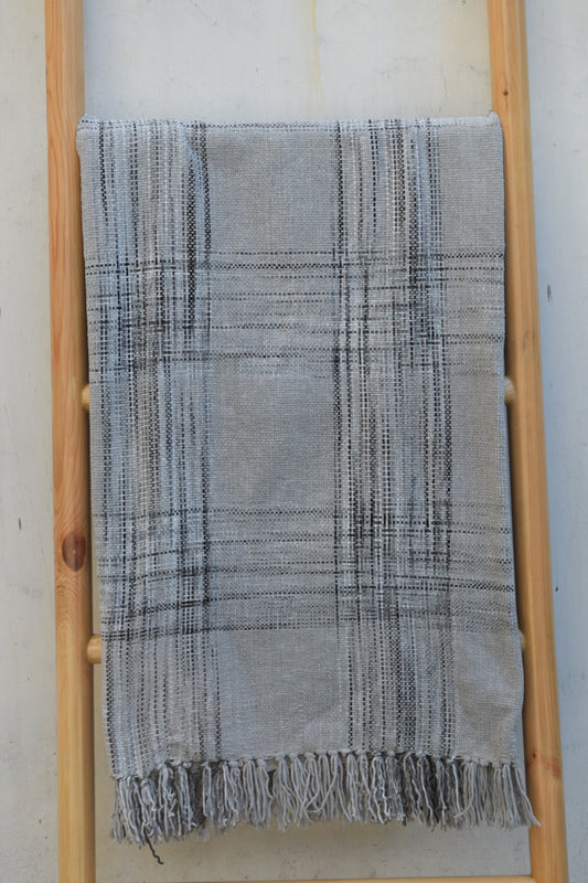 Faye Throw Blanket - Grey