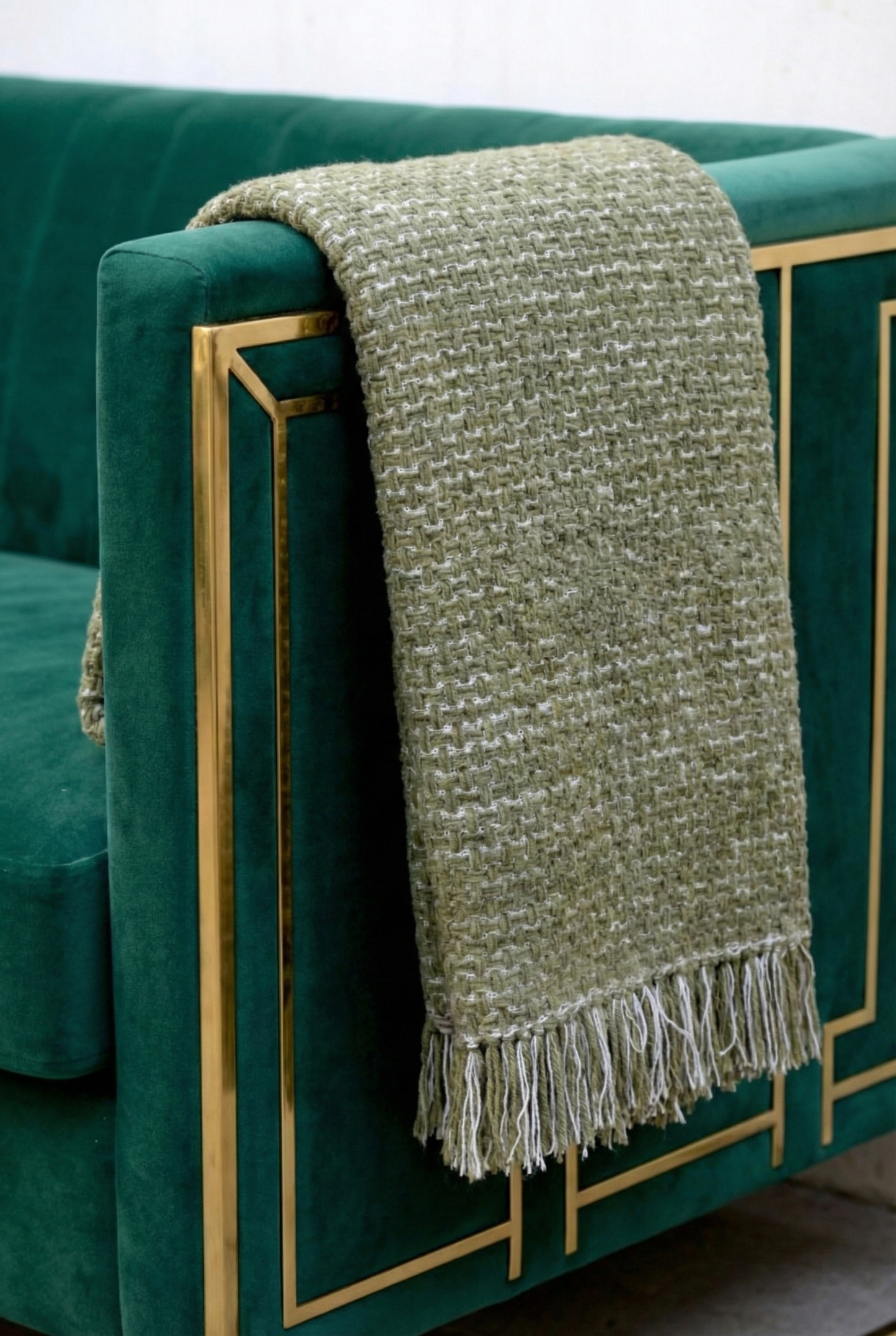 Hugger Throw Blanket - Olive