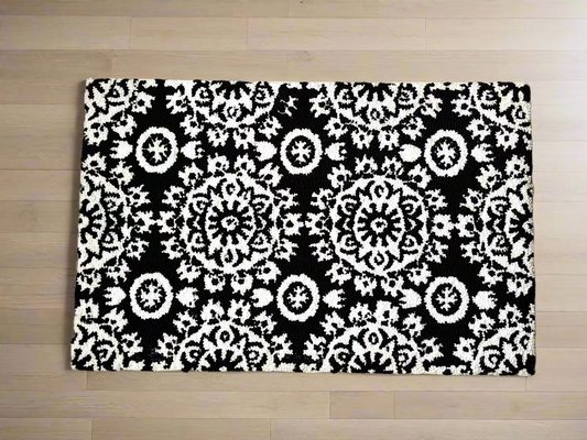 Hooked Floor Mat