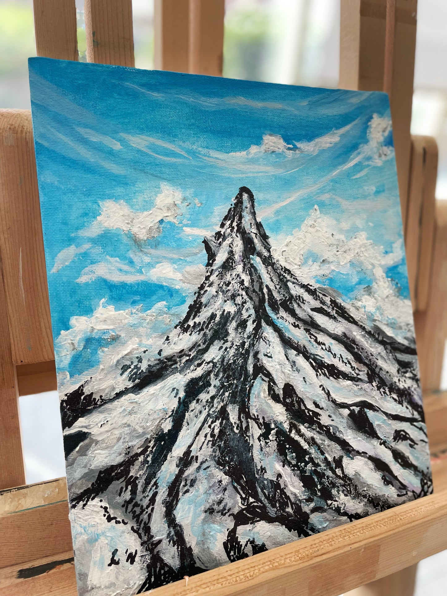 Peak- Acrylic on Canvas