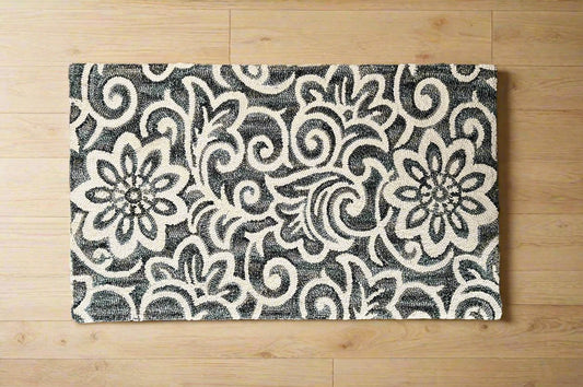 Hooked Floor Mat