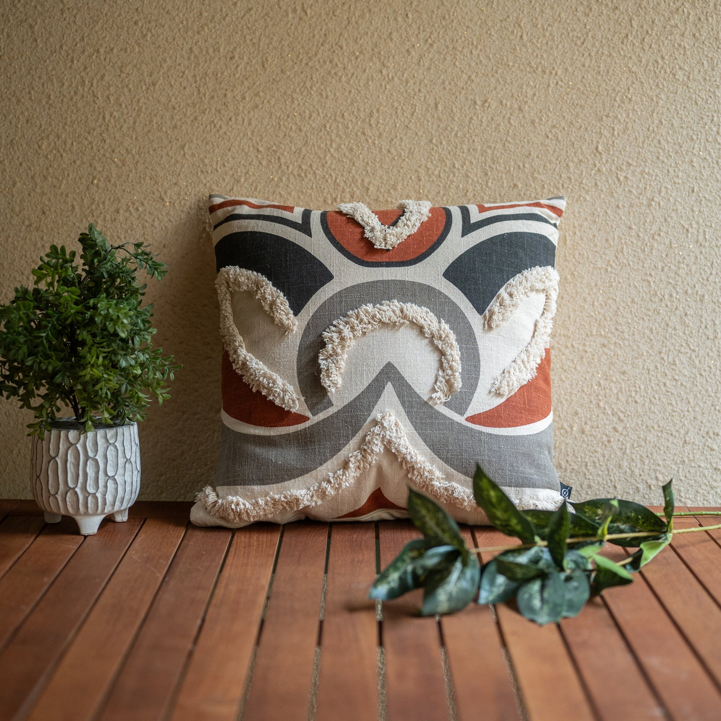 Hausa - A Tribal Cushion Cover