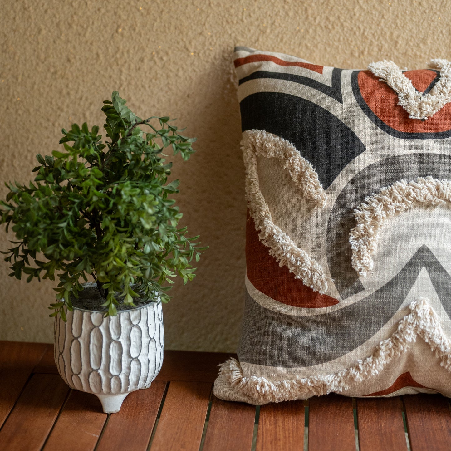 Hausa - A Tribal Cushion Cover