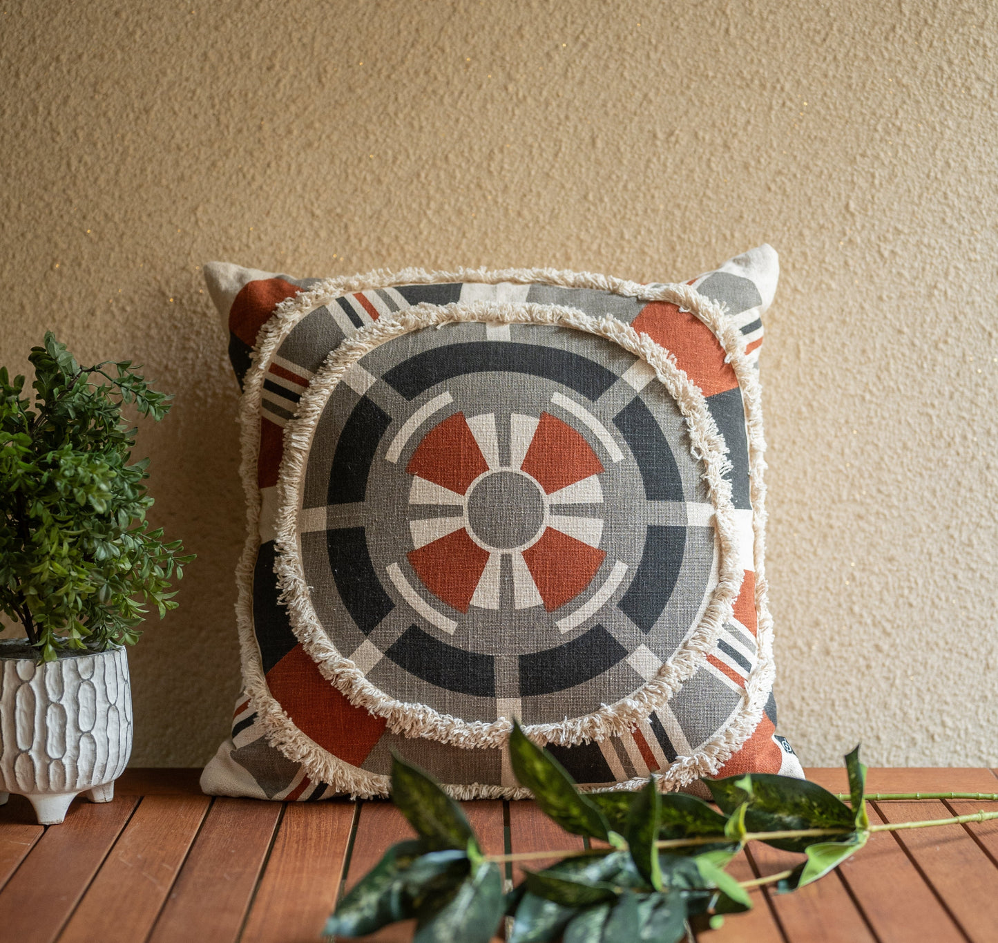 Yoruba - A Tribal Cushion Cover