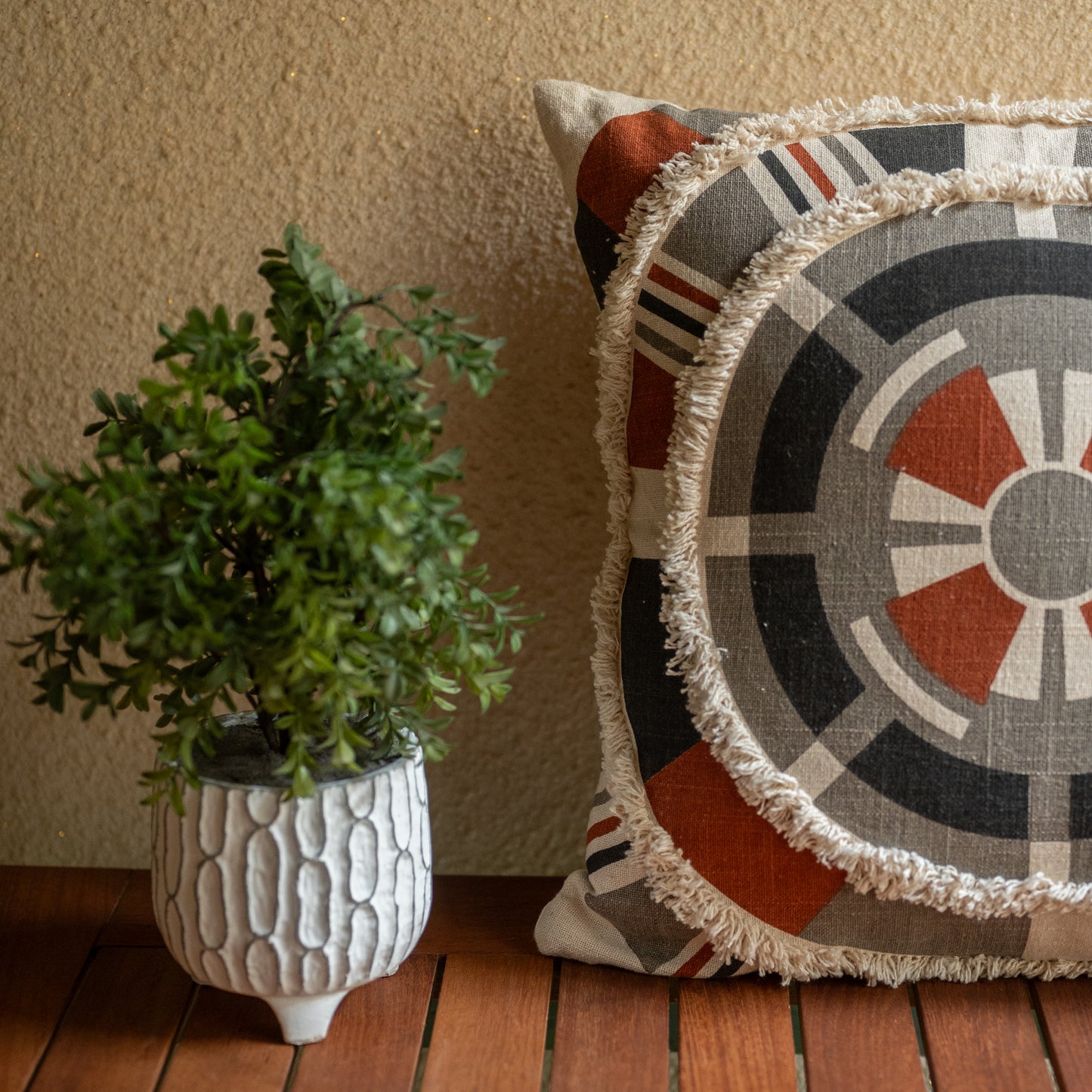 Yoruba - A Tribal Cushion Cover