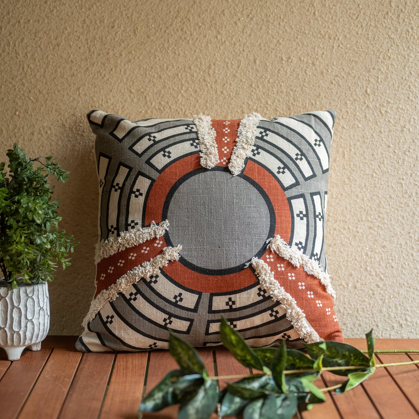 Zulu- A Tribal Cushion Cover