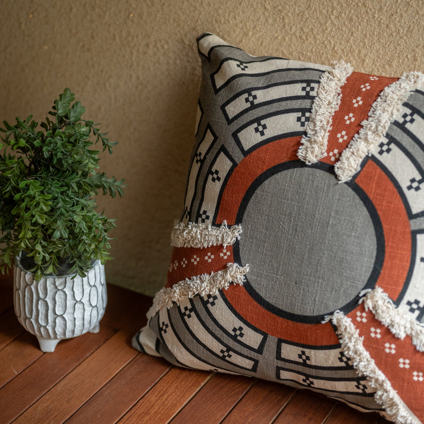 Zulu- A Tribal Cushion Cover