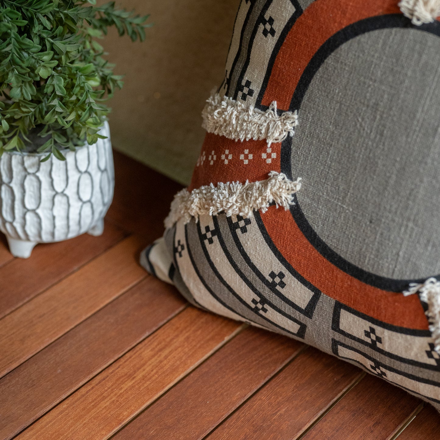 Zulu- A Tribal Cushion Cover