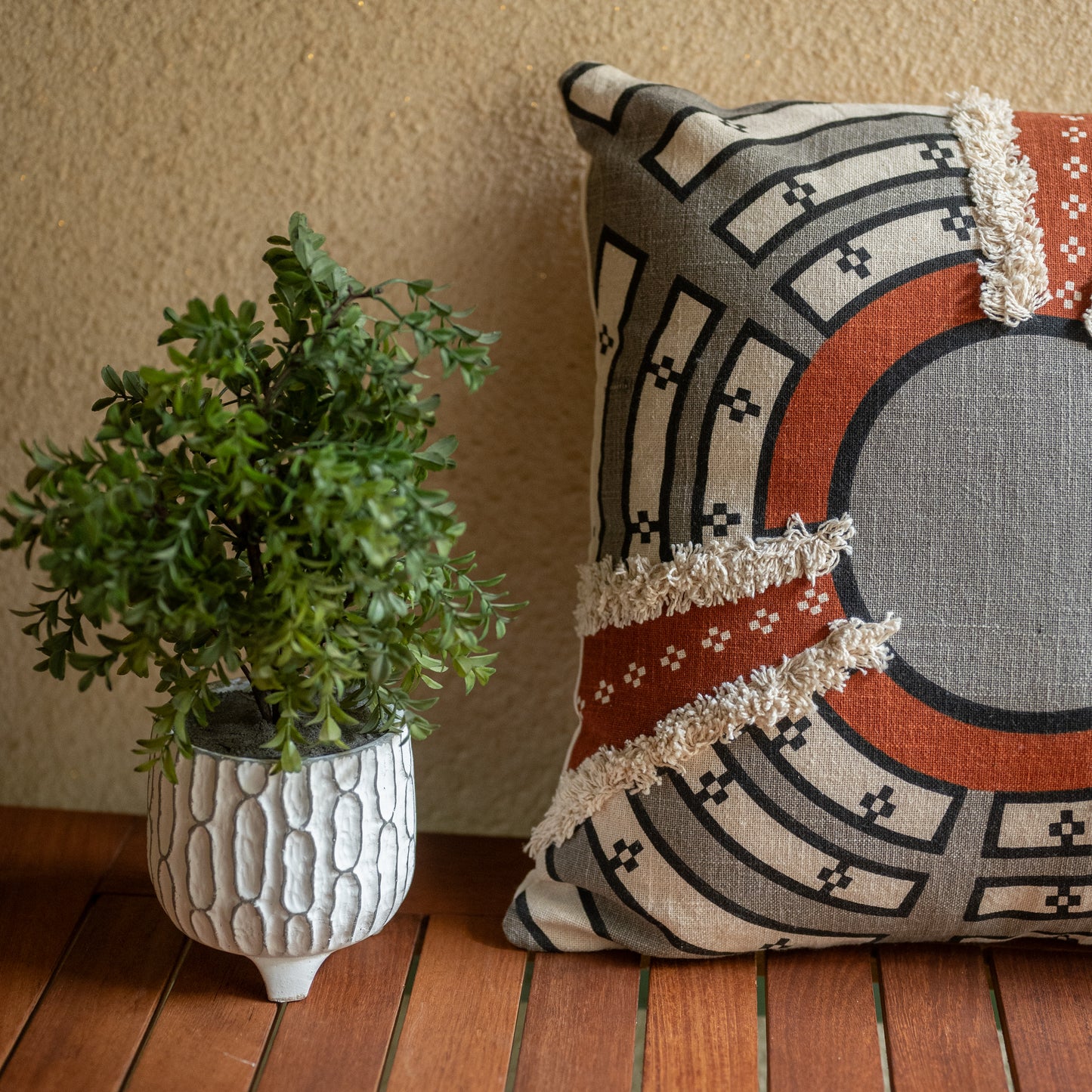 Zulu- A Tribal Cushion Cover