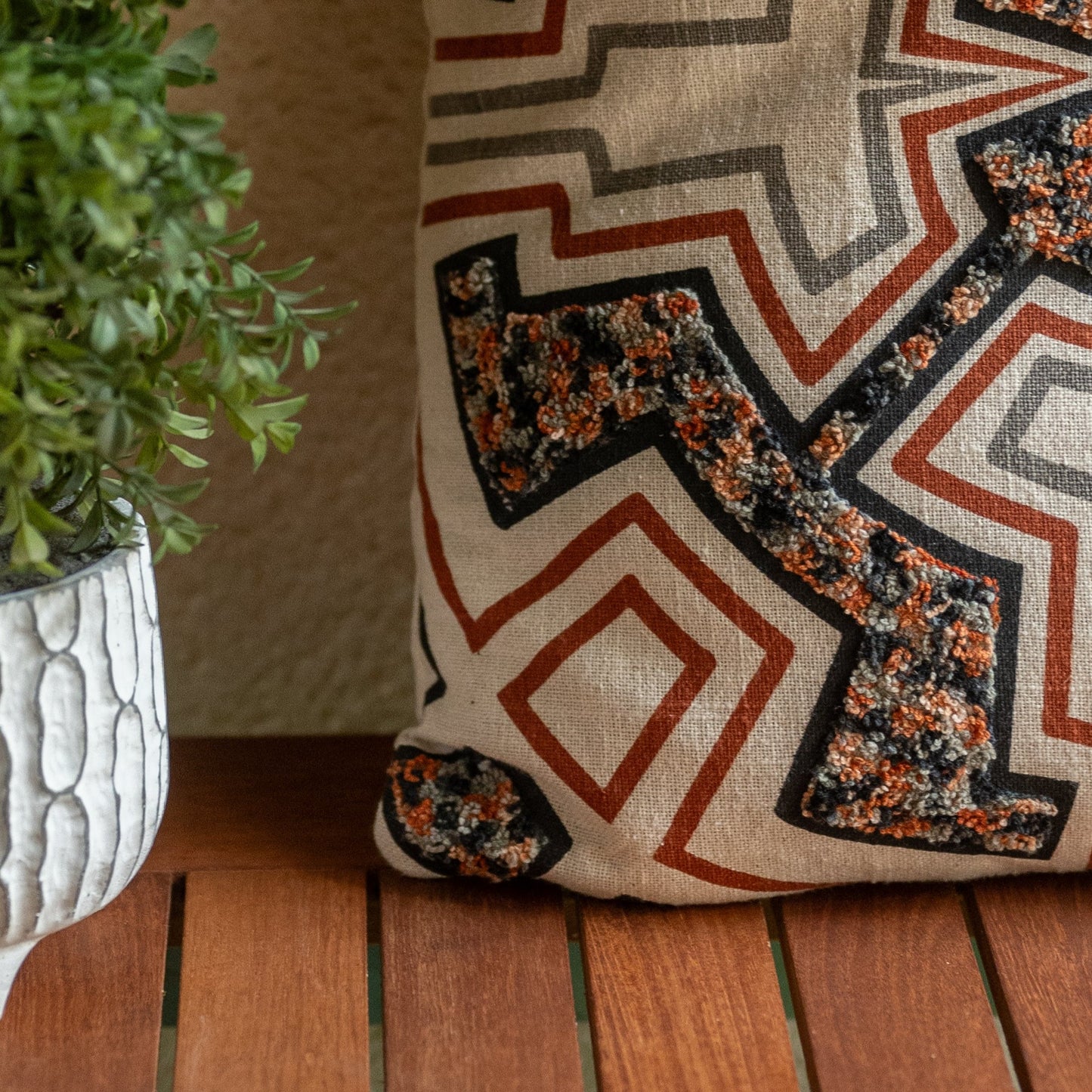 Masaai - A Tribal Cushion Cover