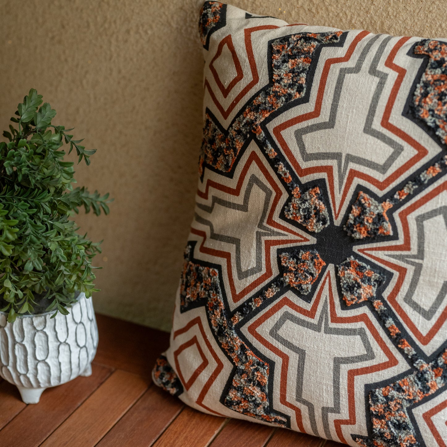 Masaai - A Tribal Cushion Cover