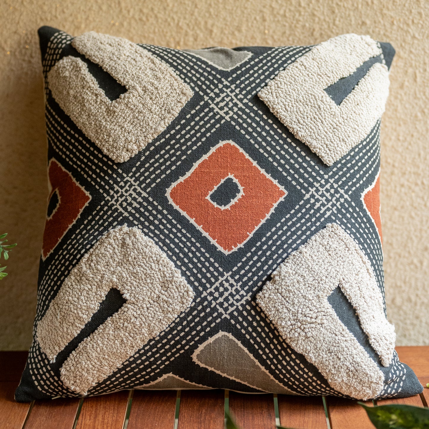 Tutsi - A Tribal Cushion Cover