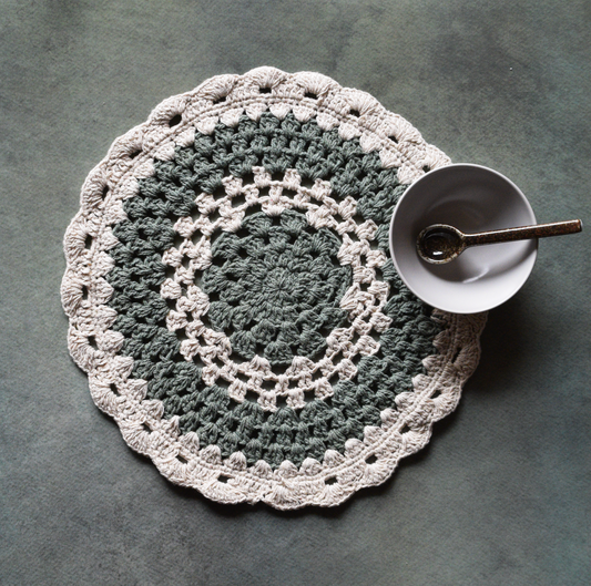 Cozy Weave Crochet Placemat