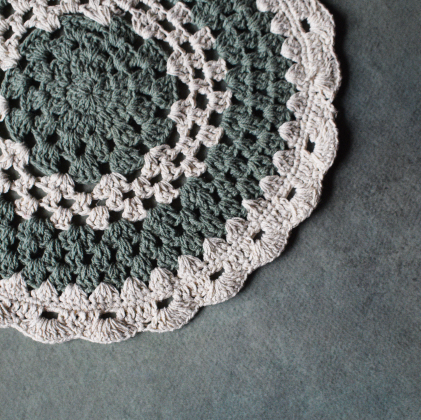 Cozy Weave Crochet Placemat