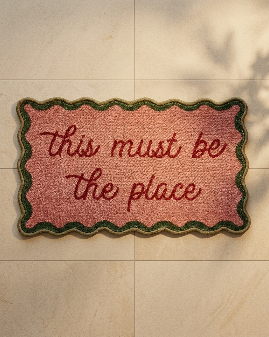 Wavy Welcome Doormat