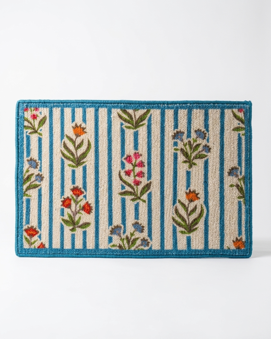 Wildflower Stripe Doormat
