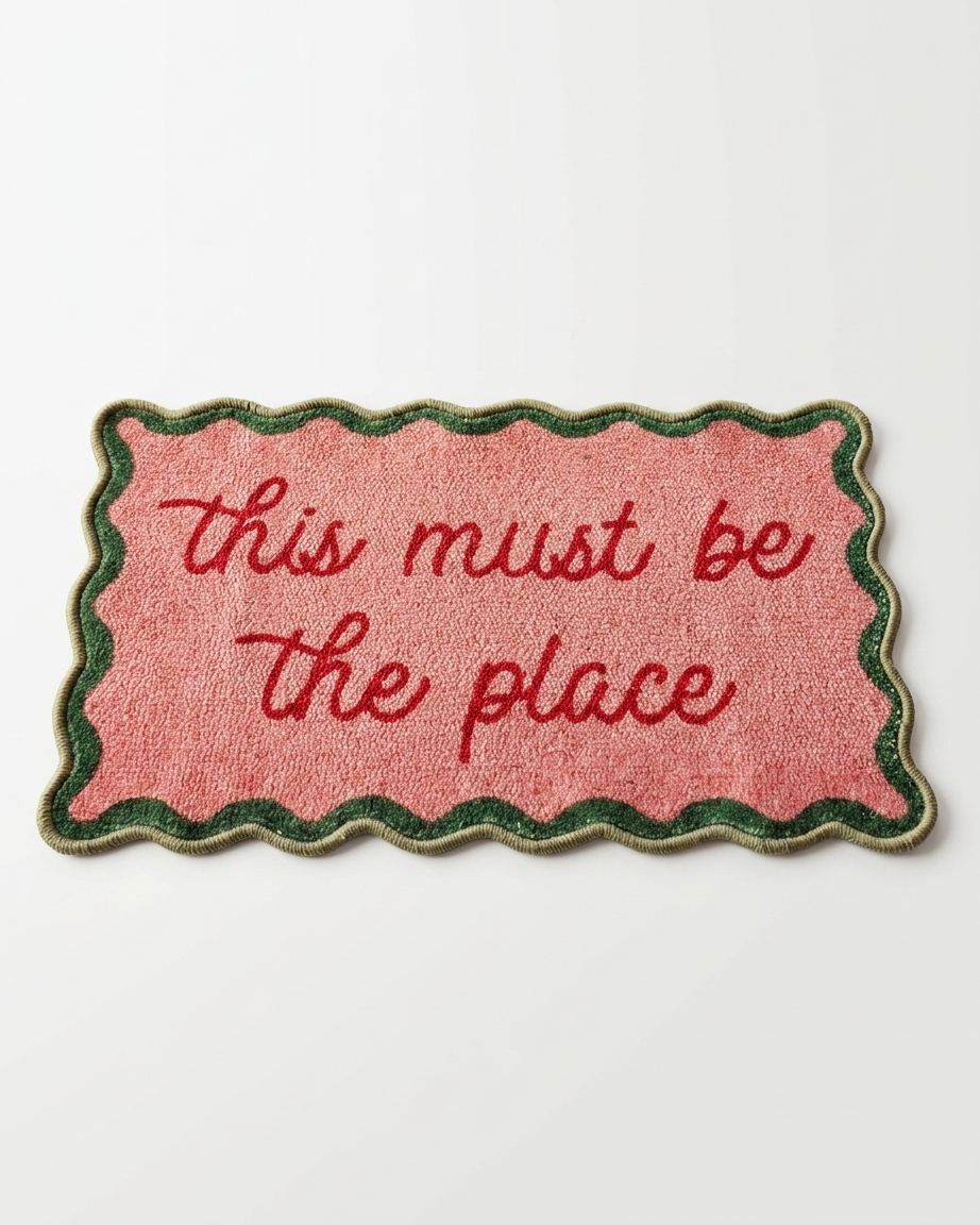 Wavy Welcome Doormat