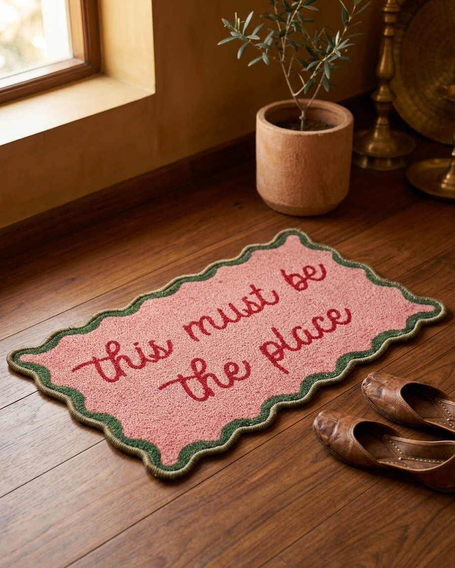 Wavy Welcome Doormat